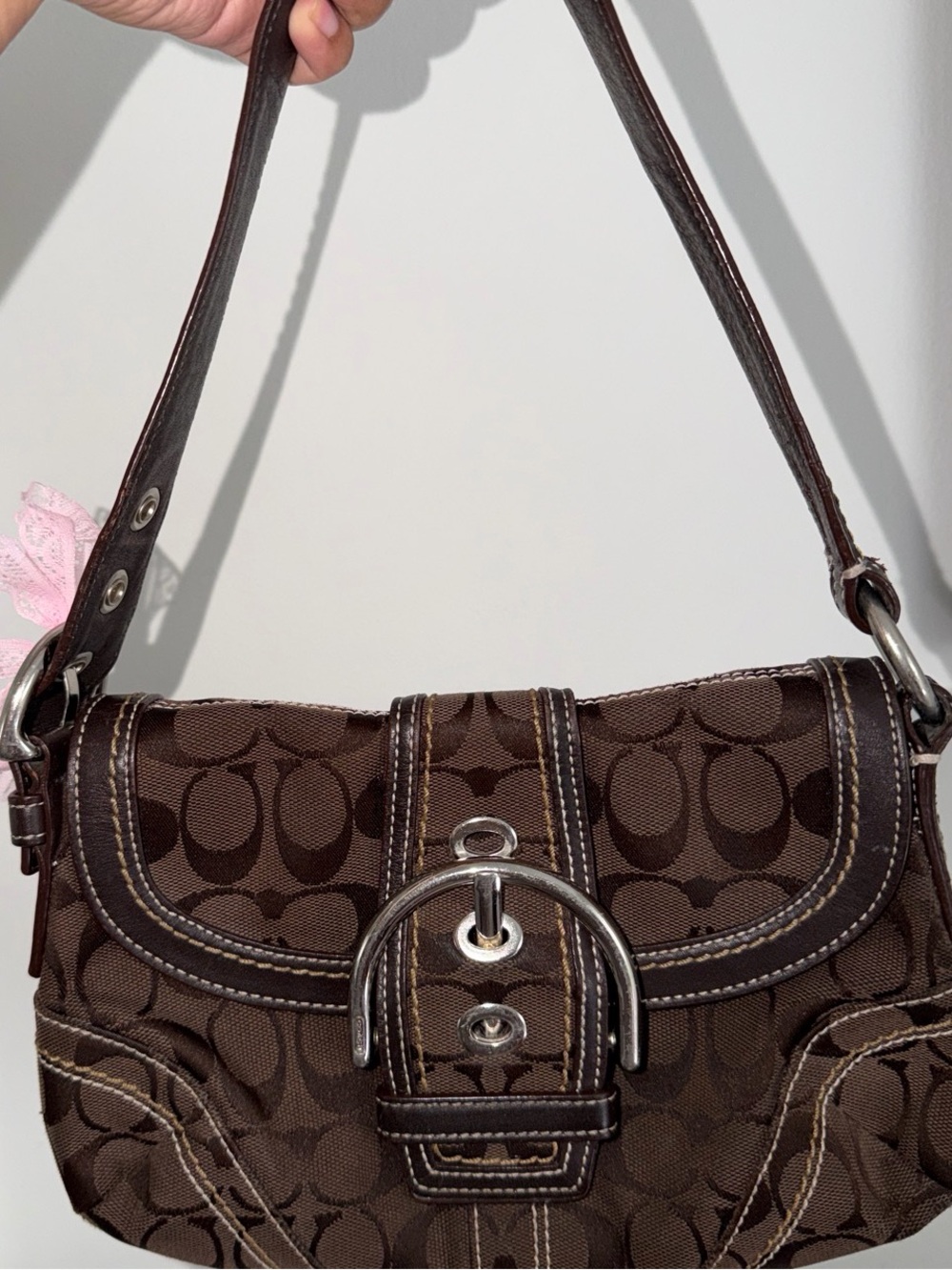 Coach brown chocolate soho